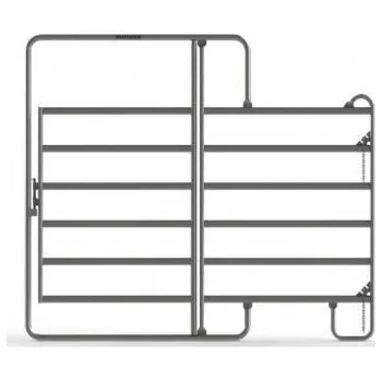 Plot Panel Texas 2,4 m s dvířky rozměr 2100x2400 mm