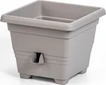 Plastia Samozavlažovací květináč Bergamot 50x50 taupe
