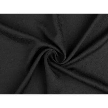 Žoržet jednobarevný Varianta: 3 černá, Balení: 1 m