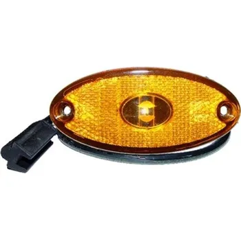 Osvětlení automobilu Svítilna boční vymezovací oranžová LED 24V FLATPOINT II
