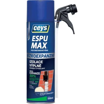 Montážní pěna CEYS 42504820 Espumax Pěna PU nízkoexpanzní trubičková 500ml