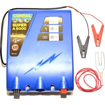 Pro koně Corral Super A 5000 Zdroj ohradníkový akumulátorový 12V