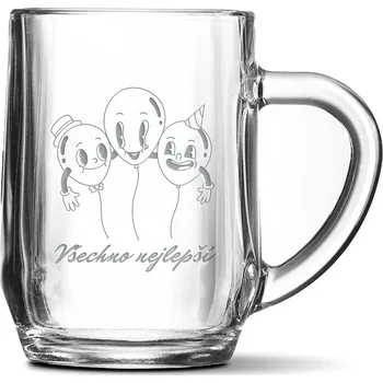 Sklenice Půllitr - Všechno nejlepší