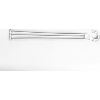 Květináč Plastia Plastový závěs na květináč Siesta/Mareta 49,4 cm bílá