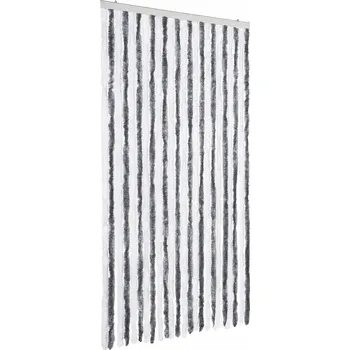 Síť proti hmyzu Závěs proti hmyzu 100x200 cm, šedo-bílá