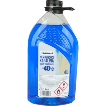 Směs do ostřikovače Kapalina do ostřikovačů AGROZET -40°C 4 L
