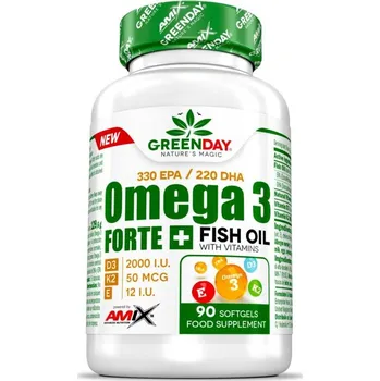 Amix GreenDay Omega 3 Forte+ 90 cps.