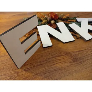 Dřevěné písmeno 16cm - Originální dekorace do dětského pokoje