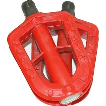 Pedál na kolo Protikluzové dětské pedály pro kolo - červená