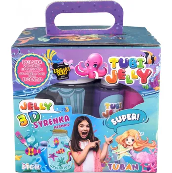 kreativní sada TUBAN Tubi Jelly Kreativní set s akváriem XL Mořská panna