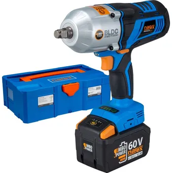 NAREX ASR 620-3MTB TL Akušroubovák rázový 60V 2x3,0Ah BRUSHLESS