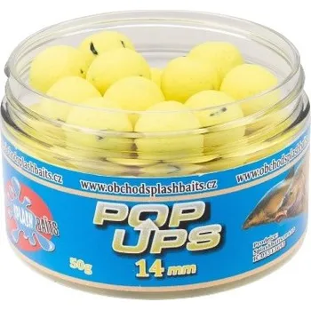 Boilies Splashbaits Pop up Banán 14 mm 50 g