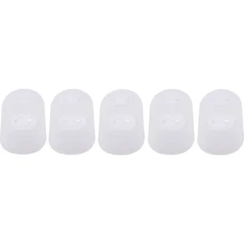 Multifunkční silikonová ochrana prstů | ochranné pomůcky do kuchyně 5 ks - Bílý