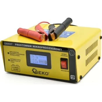 Auto-moto Geko G80037 Mikroprocesorová nabíječka autobaterií LCD 12/24V