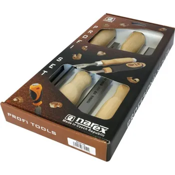 Dláto NAREX 863010 Sada dlát plochých 6,12,20,26mm WOOD LINE