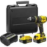 STANLEY SFMCD721M2K-QW V20 Aku vrtačka s příklepem (80Nm/18V/2x4,0Ah), kufr extended_warranty