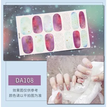 Nálepky na nehty | voděodolné samolepky | Krása a Styl - DA108