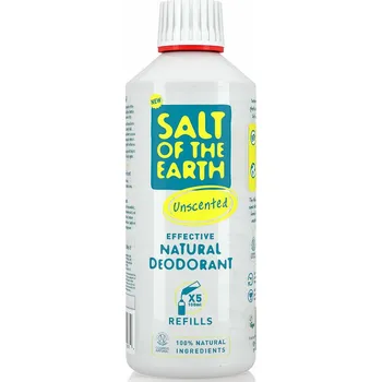 SALT OF THE EARTH Přírodní minerální deodorant neparfémovaný náhradní náplň 500&nbsp;ml