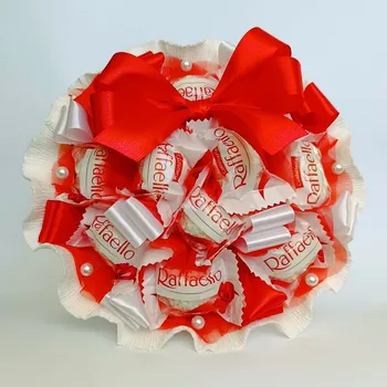 umělá květina Ateliér Confetti Kytice z bonbónů - Ivana