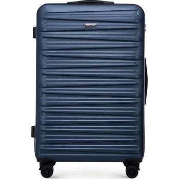 Velký kufr z ABS s horizontální ražbou | WITTCHEN | 56-3A-003-90