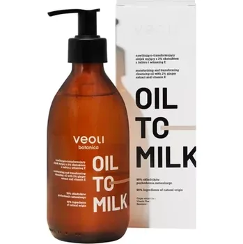 Přípravek na čištění pleti a oči Veoli Botanica Oil To Milk hydratační čisticí olej, 290 ml