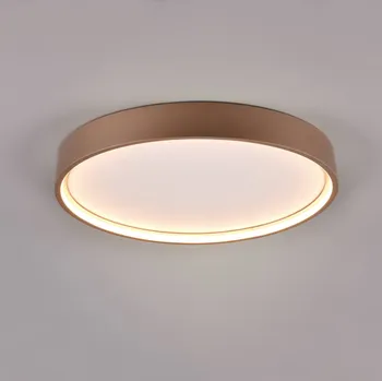 Trio Lighting LED stropní světlo Doha, CCT, kávová kávová, bílá LED celkem 29 W - Doprava zdarma