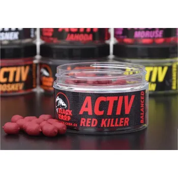 Boilies BLACK CARP Balanced Activ Red Killer 50g 10mm (BLACK CARP Balanced Activ Red Killer 50g 10mm)