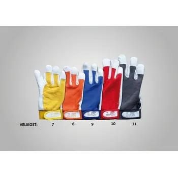 Pracovní rukavice 1001-11 DORO Rukavice pracovní č.11 šedé