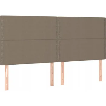 Klasické čelo postele v barvě taupe 100x78/88 cm, sada ks