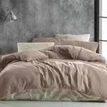 Kvalitex Mušelínové povlečení béžová, 140 x 200 cm, 70 x 90 cm 198457734