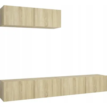 Televizní stolek Závěsná TV skříňka Dub Sonoma 100x30x30 cm