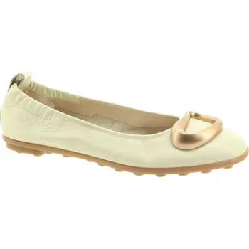 Dámské baleríny HISPANITAS Dámské kožené baleríny latte HV253931-LATTE-245 Velikost 38