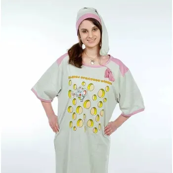 Dámská noční košile Dámská noční košile Hledej správnou dírku - velikost XXXL