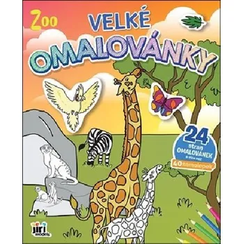 omalovánky Velké omalovánky Zoo - Jiri Models