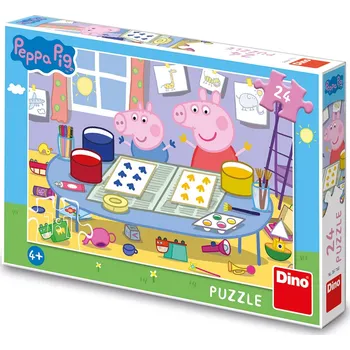 Puzzle Puzzle 24 Peppa Pig Výtvarník