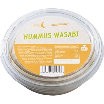 Rostlinná pomazánka Rohlik.cz Hummus wasabi