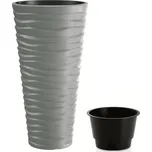 Prosperplast Sand DPSA350 květináč 35 cm - Šedá