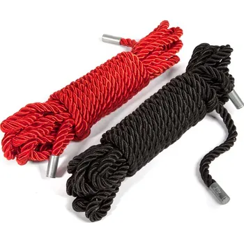 SuperLove Hold Me Tight Bondage Rope Black & Red