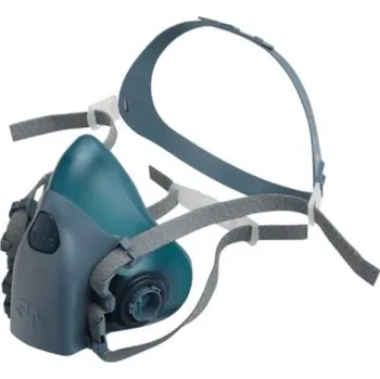 Plynová maska 3M 7501 - Ochranná pracovní polomaska (vel.S) pro ochranu dýchacích cest