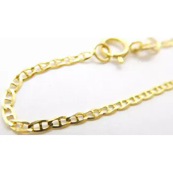 Řetízek Klenoty Budín Zlatý přívěskový řetízek ze žlutého zlata PANCER 585/1,97gr 45cm HK6233 (Klenoty Budín Zlatý přívěskový řetízek ze žlutého zlata PANCER 585/1,97gr 45cm HK6233)