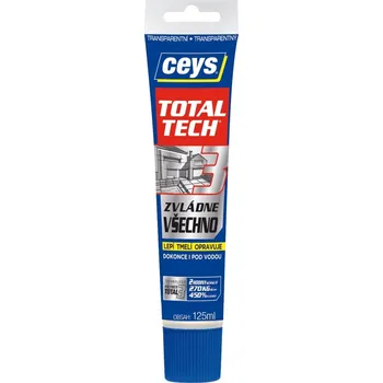 Průmyslové lepidlo CEYS 42507242 Total Tech Express transparent tuba 125ml