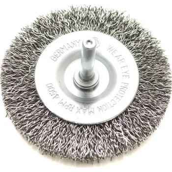 Drátěný kartáč MAGG BL97054 Kartáč okružní 75, vlnitý drát S 0,30 se stopkou