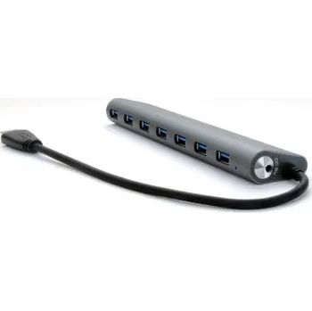 USB hub i-tec USB 3.0 Metal Charging HUB 7 Port