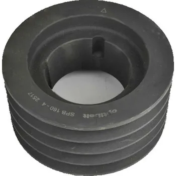 Řemenice 4dr. DW=160 bez středu