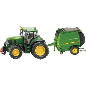 Dětské zboží Traktor John Deere s balík. do válců