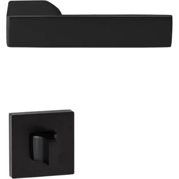 Dveřní kování Cobra dveřní kování ROSSI-S WC černá