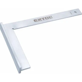 Úhloměr Extol 8825130 Úhelník zámečnický s příložníkem, 250x160x5mm, ocelový