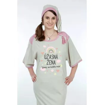 Dámské noční prádlo Dámská noční košile Úžasná žena - velikost XXL