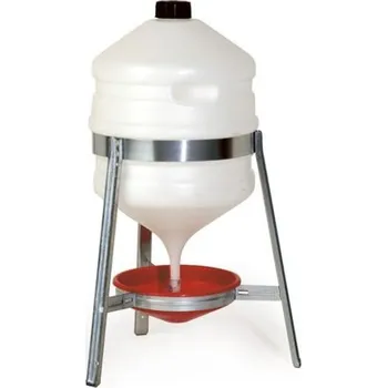 napáječka pro hospodářská zvířata 44639 Napáječka barelová pro drůbež 30 l pozinkované nohy