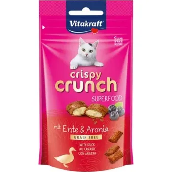 Pamlsek pro kočku Vitakraft Crispy Crunch kachna a aronie 60 g